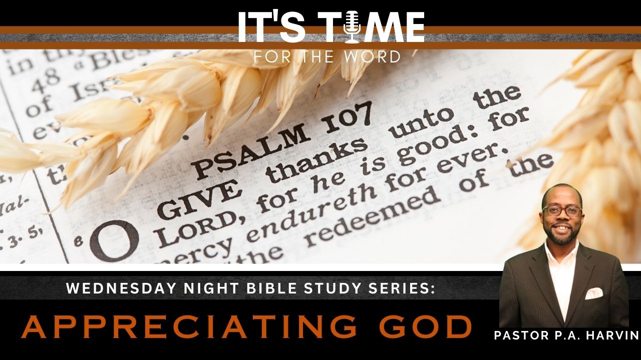 Appreciating God 2024